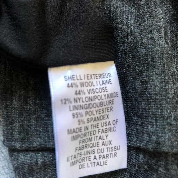 Milly of New York Wool Sweater Dress With Bow - Picture 7 of 7